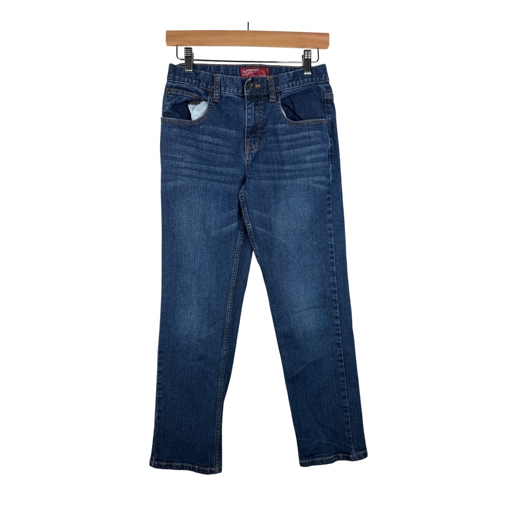 Arizona Jeans Boy's Straight Jeans size 16 Blue